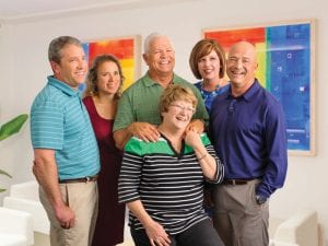 Jason Keck's family - Robert, Barbara, Scott, Angela, Johnathan, and Elizabeth Keck