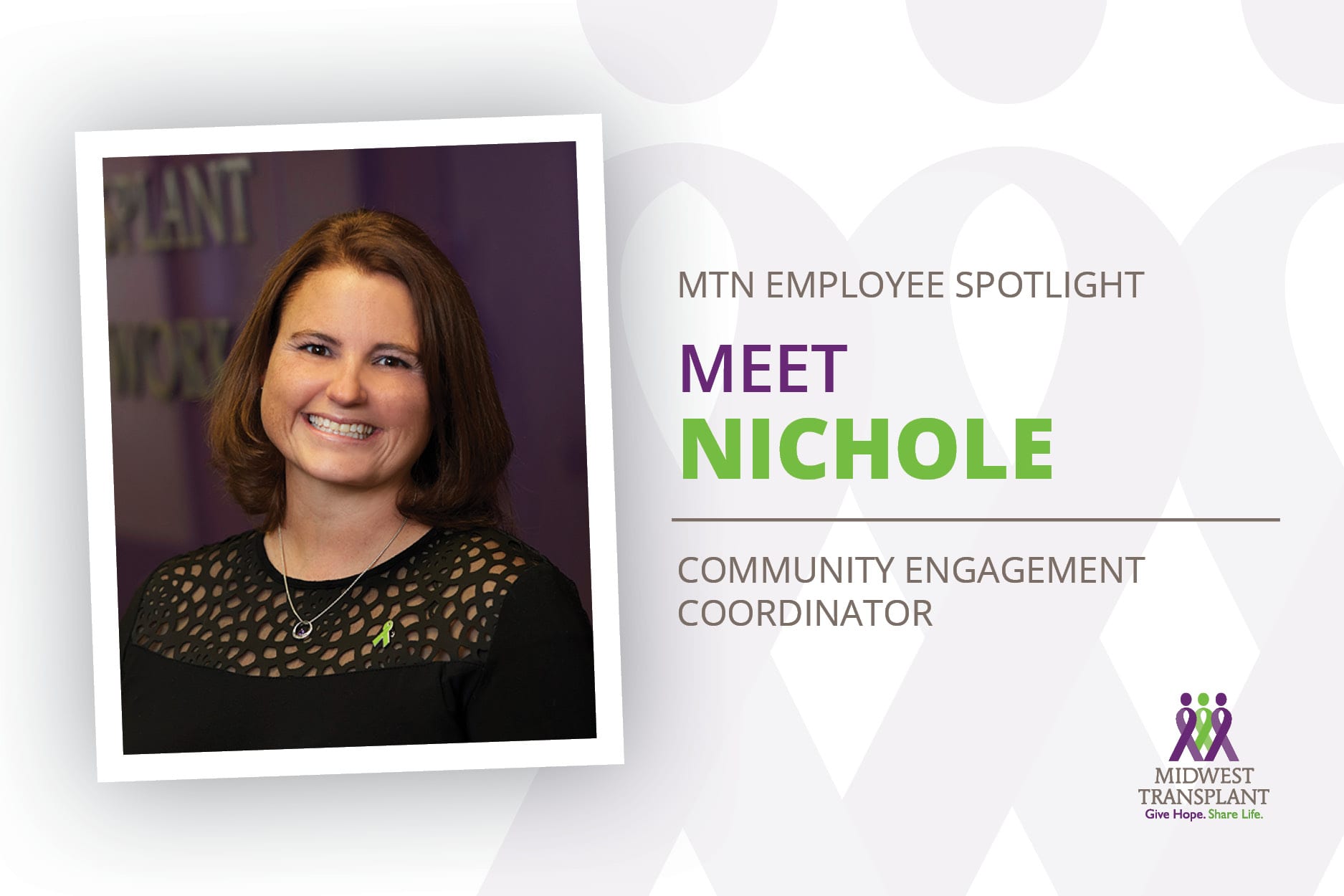 Employee spotlight graphic