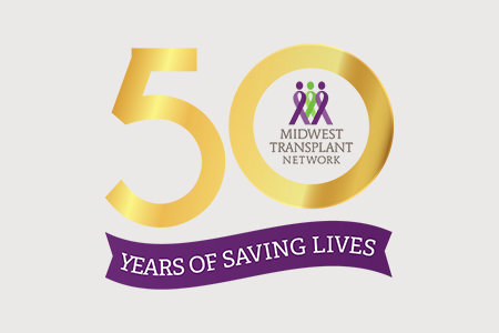 50 years of saving lives logo