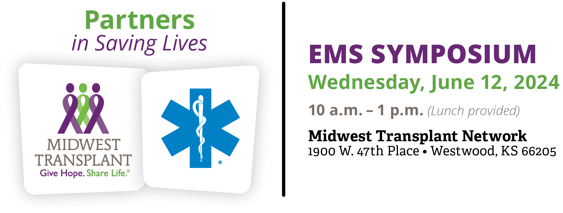 Partners in Saving Lives - EMS Symposium