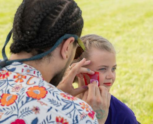 person face painting