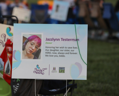 Photo of a poster with Jazzlynn Testerman